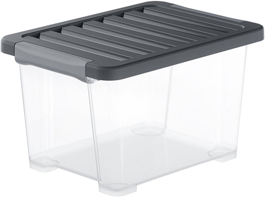 Rotho core plus opbergboxen - set van 4 - stapelbaar - 15 ltr
