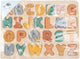 Small foot - houten alfabet puzzel safari