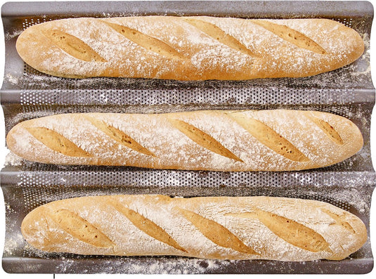 Rbv birkmann birkmann easy baking bakplaat - 3 stokbroden