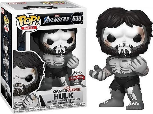 Funko pop! games - marvel avengers - gamerverse hulk -