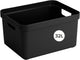 Sunware sigma home opbergbox 32l - 44.5x34.5x24.3 cm - zwart