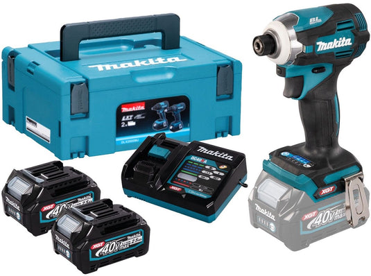 Makita accu slagschroevendraaier xgt 40v max 2.5ah (nml)