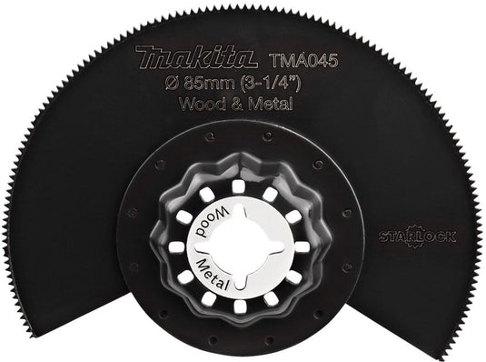 Makita tma045 segmentzaagblad 85mm hout staal - b-64799