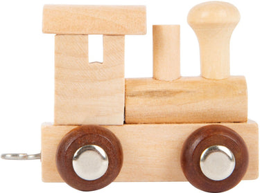 Small foot - houten lettertrein locomotief - 12 stuks