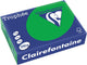 Trophee clairefontaine trophée intens, gekleurd papier, a4, 210 g, 250 vel, bijartgroen