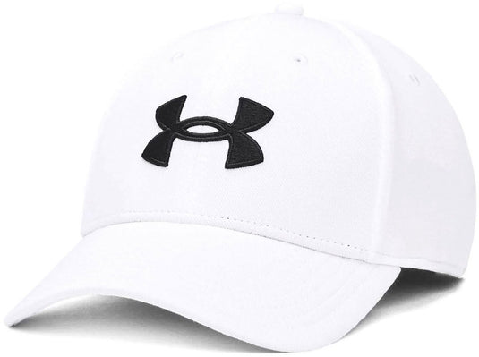 Under armour m blitzing low str-wht heren pet - wit - zwart