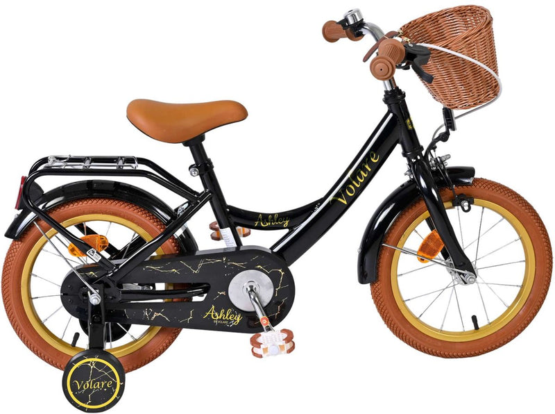 Afbeelding laden in galerijviewer, Volare ashley kinderfiets - meisjes - 14 inch - zwart

