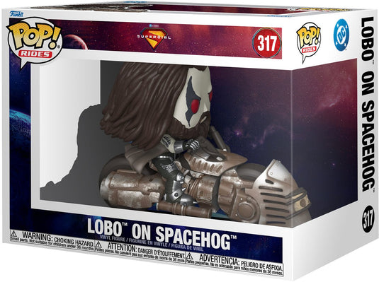 Funko supergirl (2026) pop! rides vinyl figure lobo on the spacehog 15 cm pop! figuur