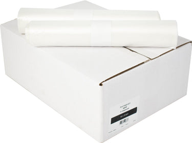 V-part transparante mdp vuilniszakken 70x110 cm, 0.021 mm dik - 250 stuks (10 rollen)