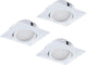 Eglo pineda - inbouwarmatuur - 3 lichts - wit