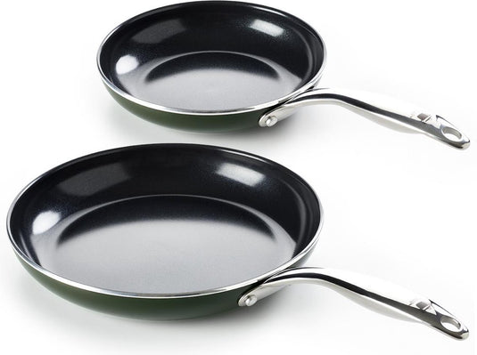 Dagelijkse kost door jeroen meus - koekenpannenset 2-delig ø20+28cm - inductie - pfas-vrij