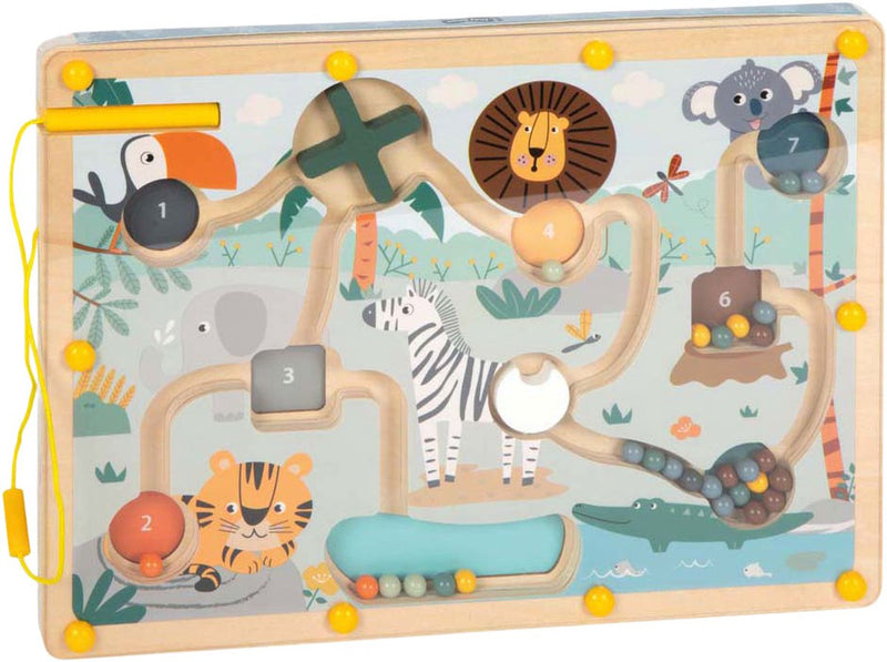 Afbeelding laden in galerijviewer, Small foot - magnetisch doolhof safari

