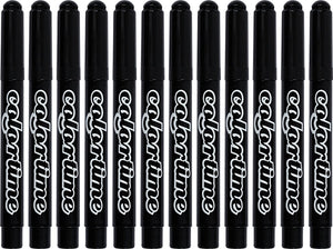 Colortime zwarte jumbo stiften, 12st.