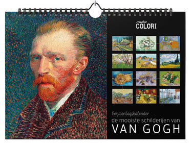 Merkloos sans marque verjaardagskalender de mooiste schilderijen van van gogh