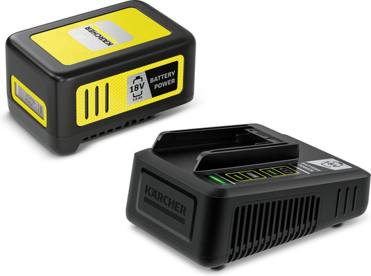 Kärcher 18 v starter kit gereedschapsaccu en lader - 18 v - 5.0 ah - lithium-ion