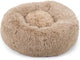 Beeztees yali - hondenmand - pluche - beige - diam. 50 cm