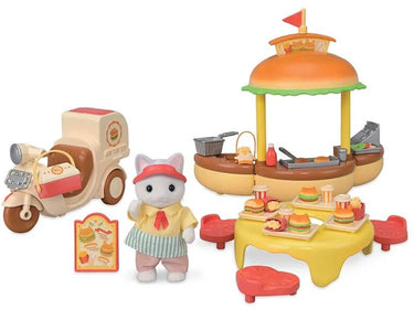 Sylvanian families 5757 hamburger stand