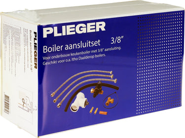 Plieger complete boileraansluitset - 3 8 - voor daalderop boilers