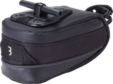 Bbb cycling storepack - waterbestendige zadeltas - racefiets mountainbike - zwart – 0,37l - maat s – bsb-12s