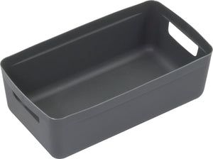 Kangaro opbergbox - opbergdoos - 5 liter - pp antraciet