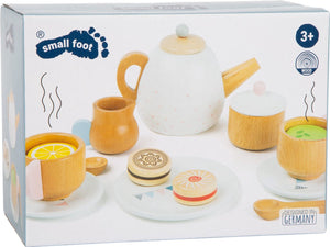 Small foot - houten theeset met speeleten, 17dlg.
