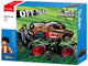 Sluban powerbricks monster truck oranje racing off road bouwspeelgoed – constructiespeelgoed voertuig modelbouw – bouwdoos met 269 bouwstenen – m38-b1160 – vanaf 6 jaar