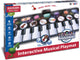Bontempi spa bontempi muzikale speelmat junior 148 x 60 cm zwart wit