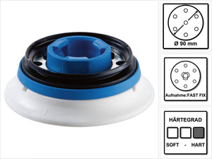 Festool accessoires fastfix steunschijf st-stf d90 7 fx h-ht | 495623