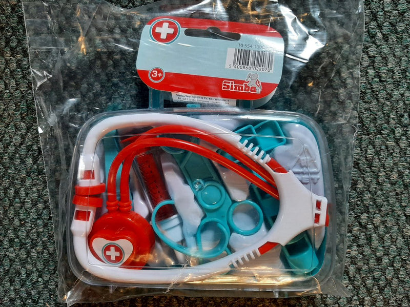 Chargez l'image dans la visionneuse de la galerie, Van der meulen dokterskoffer speelgoedset met accessoires - rollenspel.
