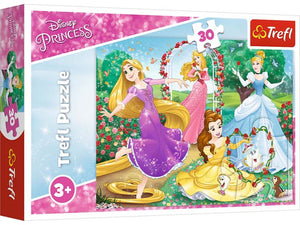 Trefl puzzel disney princess 30 stukjes - prinsessen speelgoed.