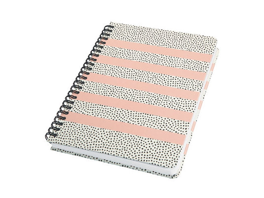 Sigel - spiraal notitieboek - a5 - jolie - hardcover - 120 pagina's - dots - 100 grams papier - sweet dots - si-jn600