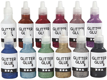 Creativ company https: www.cchobby.nl glitterlijm-diverse-kleuren-12x25-ml-1-doos