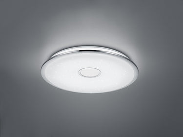 Trio osaka - plafonniere - chroom - smd led - binnenverlichting