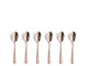 Amefa austin vintage theelepels - 6 stuks - koper