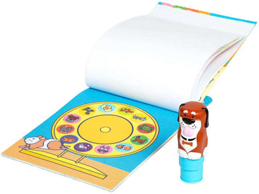 Melissa doug – sticker wow! activiteitenboek – met stickerstempel hond
