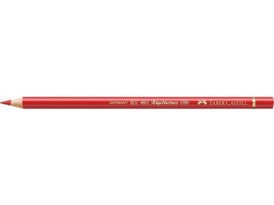 Faber-castell kleurpotlood faber castell polychromos 118 scharlakenrood doos met 6 stuks