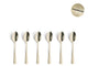 Amefa austin vintage goud pvd - 6 theelepels