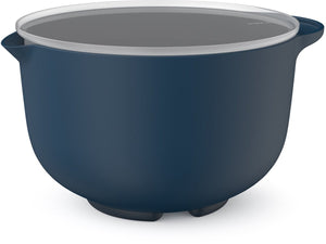 Mepal beslagkom met deksel chef it - 4 l - schaal - magnetron- en vaatwasmachinebestendig - bakspullen - navy