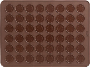 Lékué bakmat 24 macarons 40 cm - brown