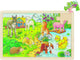 Goki houten legpuzzel babydieren, 24st.