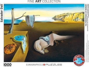 Eurographics - de volharding der herinnering [la persistencia de la memoria] - salvador dali - 1000 stukjes 68×48cm (b×h) - fine art legpuzzel
