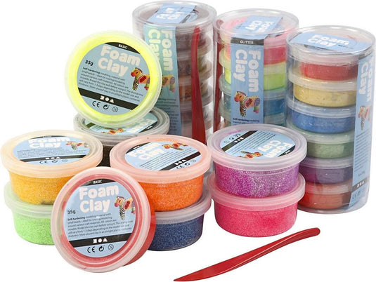 Foam clay https: www.cchobby.nl foam-clayr-glitter-diverse-kleuren-28-doosje-1-doos
