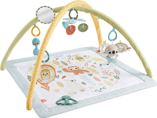 Fisher-price simply senses gym voor baby's - babygym - met speelspeelkleed