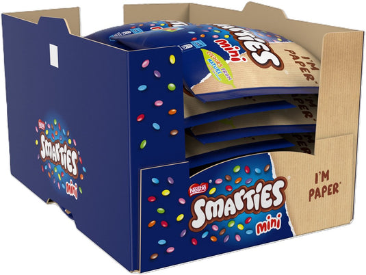 Smarties mini doosjes met melkchocolade - 12 zakken x 259g