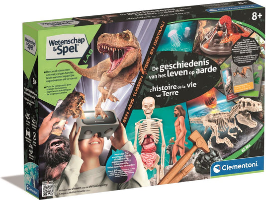 Clementoni wetenschap en spel - geschiedenis van leven op aarde