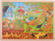 Goki houten legpuzzel - leven in de tuin 96st.