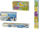 Goki houten blokpuzzel safari, 5st.