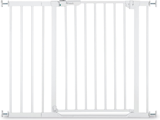 Hauck clear step autoclose 2 traphekje met 9 cm verlengstuk - 96 t m 101 cm - wit