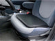 Carpoint luxe zitkussen leather look zwart
