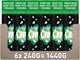 Lenor unstoppables geurbooster geur van ariel - 6 x 240 gram - wasparfum